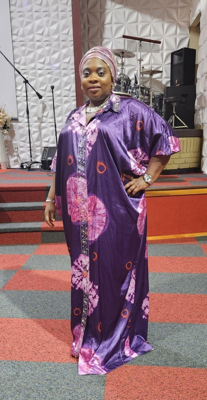 Colorful pattern dress - Blessed_PTA_Collections